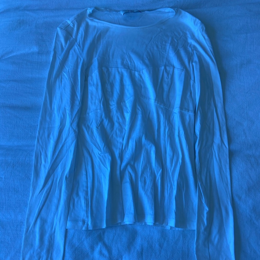 Tibi | White Long Sleeve